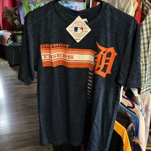 Detroit Tigers Navy Graphic Tee